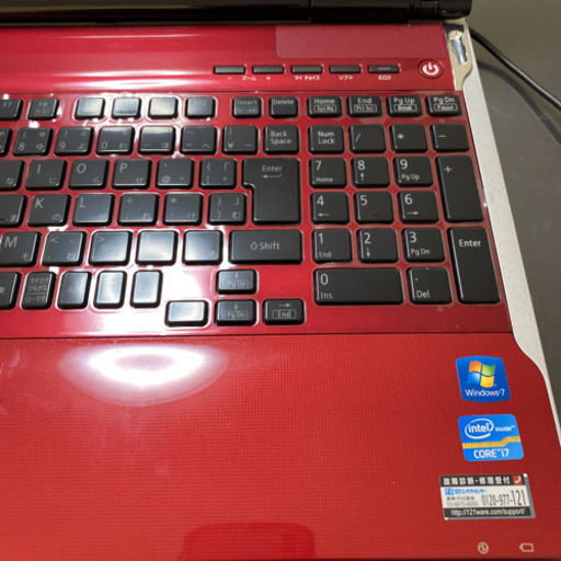 ☆お洒落な赤色 　ハイスペックＰＣ　I7-3610QM☆NEC 15.6