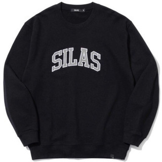 希少◆SILAS サイラス ロゴ スウェット トレーナー クルー...