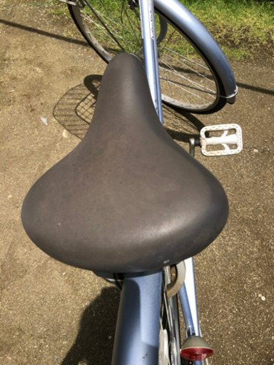 27インチ 自転車 青