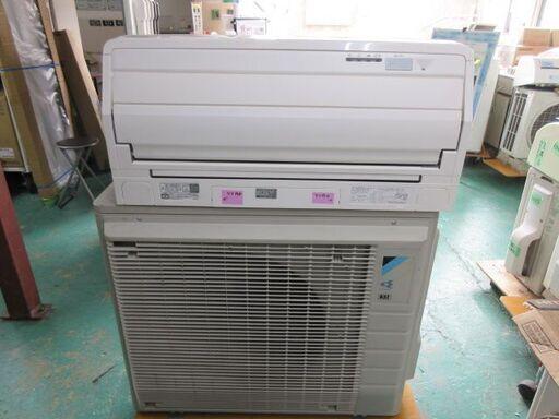 K02356　ダイキン　中古エアコン　主に20畳用　冷6.3kw／暖7.1kw