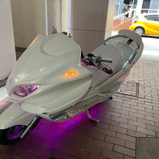 【YAMAHAマジェスティーc】SG03J 美車オールホワイトフ...