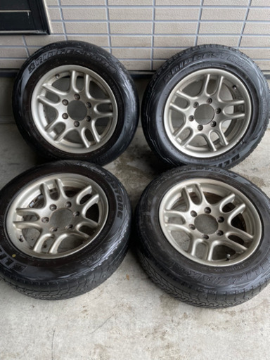 グランドハイエース他にアルミ4本セット