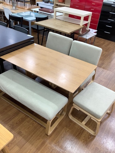 無印良品　ダイニング5点セット