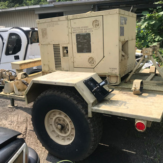米軍トレーラー発電機レンタル・群馬
