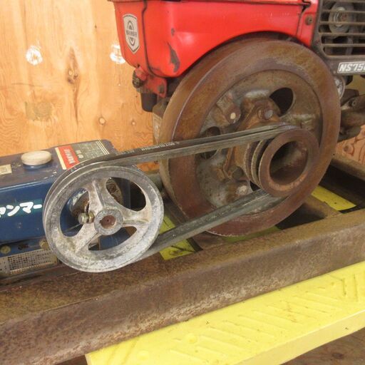 ヤンマー ディーゼル NS75C 発動機 エンジン 7.5馬力 中古