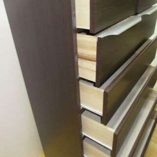 jtp-0302 チェスト 6段 ダークブラウン ① 引出8杯 木製 タンス 箪笥