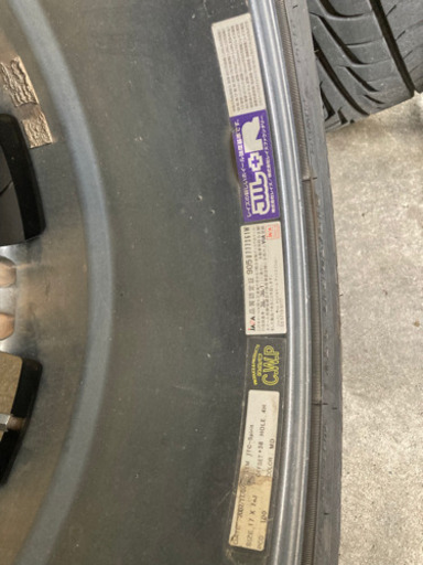 215/50R17 4本セット バリ溝