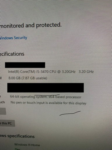 最新のOS Windows11インストール‼️本体と電源