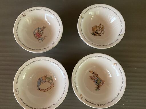 ピーターラビットのお皿セット