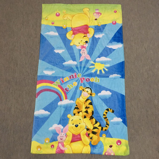 新品　入園セット　プーさんお昼寝セット　バスタオル・フェイスタオル・ハンドタオルの画像