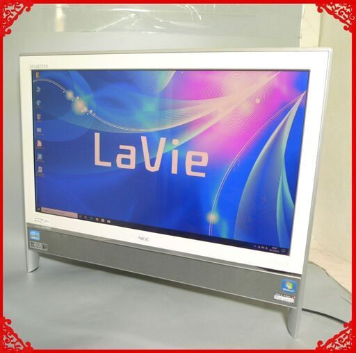即使用可能 一体型PC 中古動作良品 21.5型 NEC PC-VN770GS6W Core i7 4コア 8GB 2TB Blu-ray 無線LAN Wi-Fi Windows10 LibreOffice済