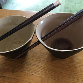 ベトナム　バッチャン焼き　ペア椀の画像