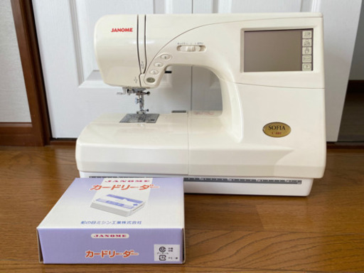 7／11限定お値下げ　ジャノメ　コンピュータミシン　トーマス刺繍データCD付き