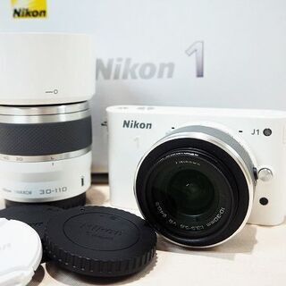 【苫小牧バナナ】NIKON/ニコン 1 J1 ダブルズームキット...