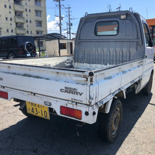 車検付　キャリトラ　走行3.8万キロ　4WDの画像