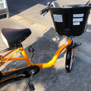 美品FRACKERS MARUISHI製20インチ オートライト3段変速