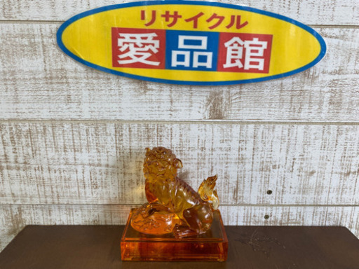 【愛品館江戸川店】台湾 琉園 tittot 狛犬 2015年 ガラスアート ID112-043460-007
