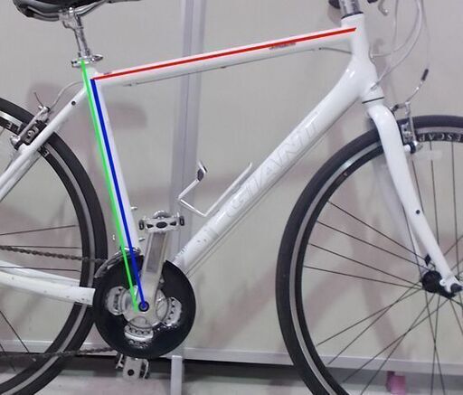 GIANT クロスバイク ESCAPE R3 Mサイズ 500mm 24速 3×8 白 ジャイアント エスケープ ホワイト 700×2
