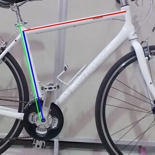 GIANT クロスバイク ESCAPE R3 Mサイズ 500mm 24速 3×8 白