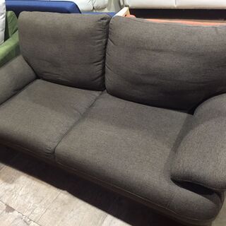 【愛品館市原店】ニトリ（NITORI）ワイド２Pソファ　キャッツGY【管理ISF008839-104】 愛品館市原店】ニトリ（NITORI）ワイド2Pソファ キャッツGY