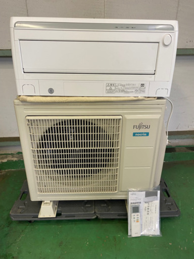 ノクリア　nocria 2020年製　3ヶ月のみ使用　キレイ　富士通ゼネラル AS-M40K2W エアコン 14畳用　ホワイト　200V AO-M40K2