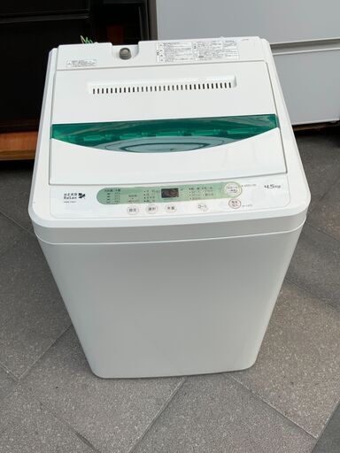 ★感謝お取引中★中古品 ヤマダ電機 洗濯機 4.5kg 18年製 YWM-T45A1