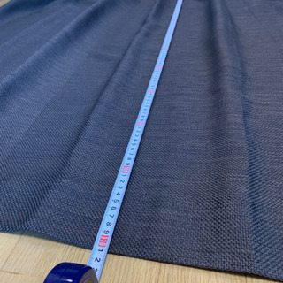 カーテン二枚組　ダークブラウン　ニトリの画像