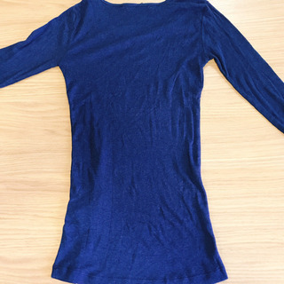 【定価 6,490 円】☆新品☆mjuka ミューカ 難あり ビジュー付きカットソーの画像