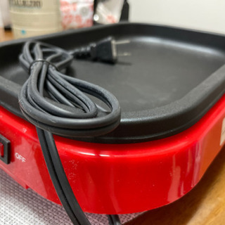 【ほぼ新品】HOME SWAN ミニホットプレートの画像