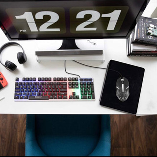 ゲーミングキーボード＋ゲーミングマウスセット 高性能 激安 の画像