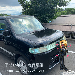 【ホンダ　ザッツ】走行距離109000km、車検2022年4月まで