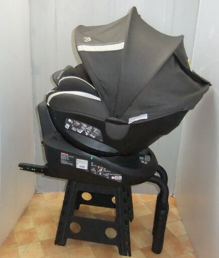 綺麗/エールベベ・クルット３iグランス/新生時～４歳頃/ISO FIX対応/回転/洗濯済み