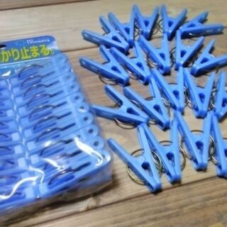 お譲り先決定★無料★【洗濯バサミ×40個(未使用品×20個、中古...