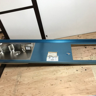 システムキッチン　天板　ステンレス　未使用