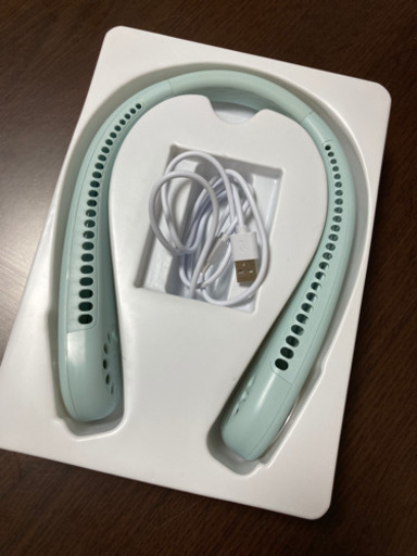 首かけ扇風機 1回だけ使用