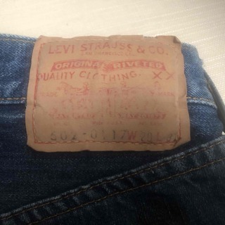 60s LEVI'S 502-0117 前期オリジナルビンテージ　ビックE 当時物　発送可の画像