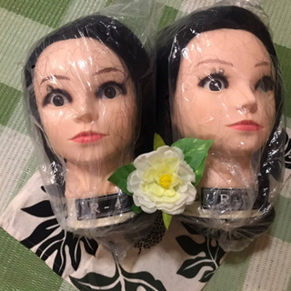 【値下げ☆】美容師カットウィッグ（二体）