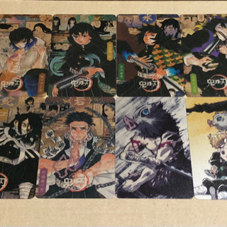 【新品】ステンドグラスカード　鬼滅の刃の画像