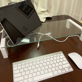 キングジム 机上台 デスクボード USBハブ付 白 THDBU-20W