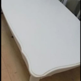 猫足ローテーブル 白家具