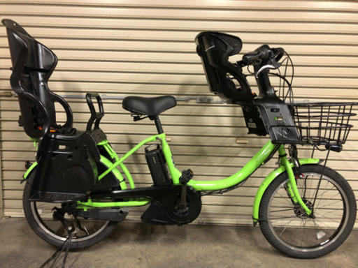 電動自転車☆ヤマハ パスバビー 3人乗り 残キロSW 8.7ah☆