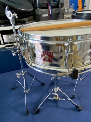 ★ スネアドラム&練習用パッド×2