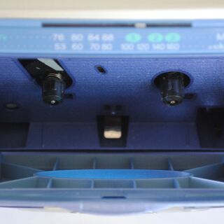 ■小さなラジカセ☆Aiwa CS-P500 AM/FMステレオカセットレコーダー 超コンパクトデザイン☆Qサウンド付き■動作OKの画像