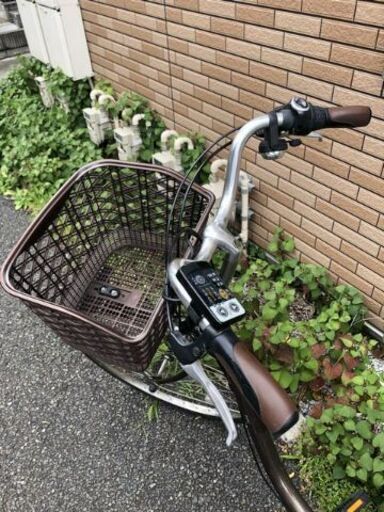 電動アシスト 自転車 Panasonic vivi DX ブラウン
