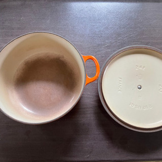 ル・クルーゼ　鍋　オレンジの画像