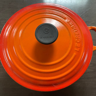 ル・クルーゼ　鍋　オレンジの画像