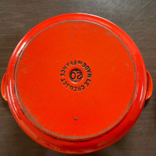 ル・クルーゼ　鍋　オレンジの画像