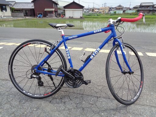GIOS MISTRAL 3x8速 700x25C 青 (111)