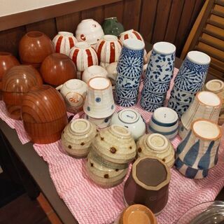 ガレージセール　和食器など