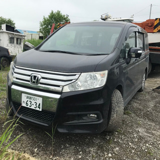 ステップワゴンスパーダ　HONDA　両側パワスラ　格安ミニバン☆...